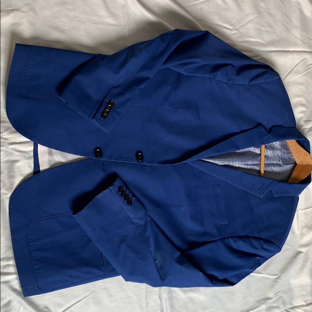 Blue Express “Photographer” Fitted Blazer